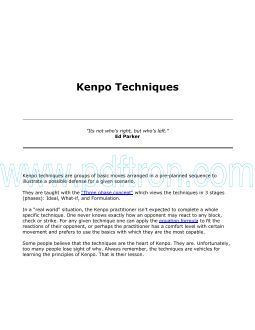 Cover of Martial Arts - Kenpo Techniques.[sharethefiles.com].pdf